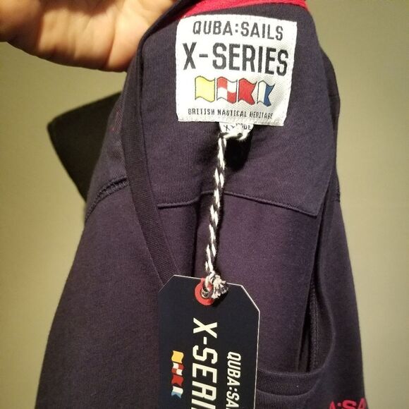 QUBA SAILS X SERIES T SHIRT NWT XLARGE BIN 22 - Picture 5 of 6